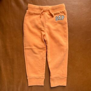 GAP Baby Orange Sweatpants, 3T